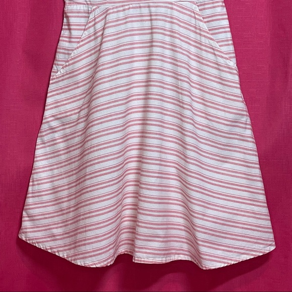 JUN & IVY PINK STRIPE RETRO SUNDRESS SIZE S - Picture 4 of 10